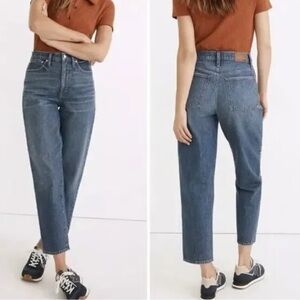 Madewell balloon jeans in corson wash